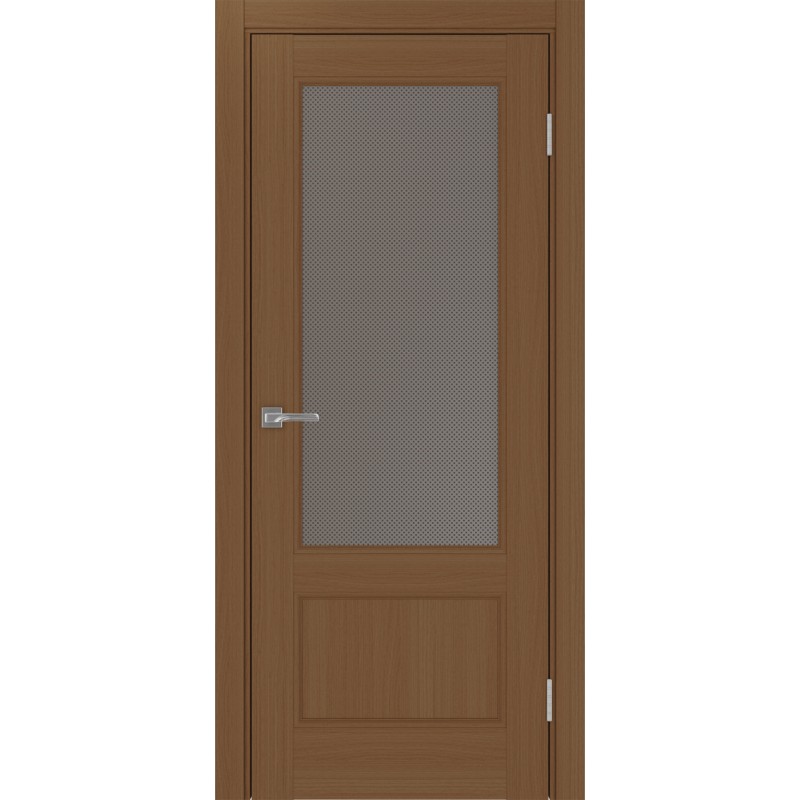 Межкомнатная дверь Турин Neo 540ПФ.21, цвет орех NL, заполнение Пунта бронзовое, размер 200*80 см.