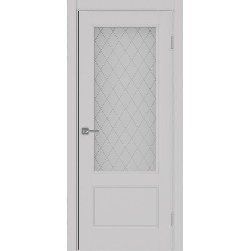 Турин Neo 540ПФ.21, цвет пепельный, заполнение Кристалл бесцветное, размер 200*80 см.