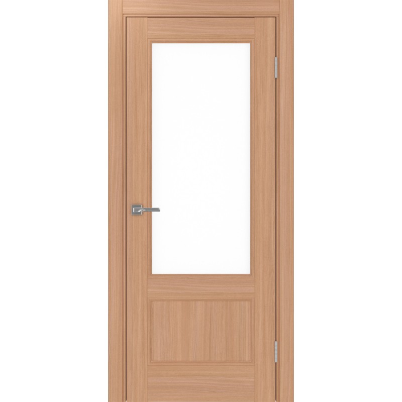 Межкомнатная дверь Турин Neo 540ПФ.21, цвет ясень тёмный, заполнение LACбелый, размер 200*80 см.