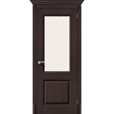 Межкомнатная дверь Эко-Шпон Классико-33 Wenge Veralinga