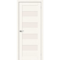 Межкомнатная дверь Эко-Шпон Браво-23 White Wood