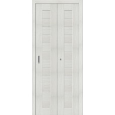 Межкомнатная складная дверь Порта-21 Bianco Veralinga