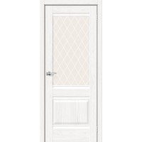 Межкомнатная дверь Эко-Шпон Прима-3 White Dreamline