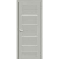 Межкомнатная дверь Эко-Шпон Браво-28 Grey Wood