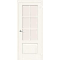 Межкомнатная дверь Эко-Шпон Прима-13.0.1 White Wood