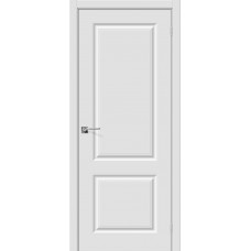 Межкомнатная дверь Винил Скинни-12 П-23 (Белый)