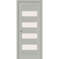 Межкомнатная дверь Эко-Шпон Браво-23 Grey Wood