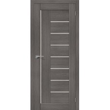 Межкомнатная дверь Эко-Шпон Порта-29 Grey Veralinga