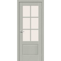Межкомнатная дверь Эко-Шпон Прима-13.0.1 Grey Wood