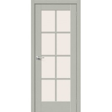 Межкомнатная дверь Эко-Шпон Прима-11.1 Grey Wood