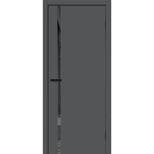 Браво-0.40 П цвет Stormy Silk, стекло Mirox Grey, покрытие ПЭТ, размер 200*80 см.