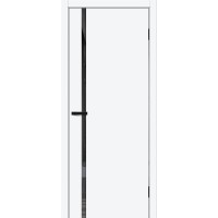 Браво-0.40 П цвет White Silk, стекло Mirox Grey, покрытие ПЭТ, размер 200*80 см.