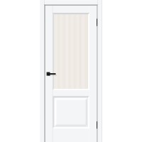 Неоклассик-33 цвет White Silk, стекло Magic Moru, покрытие ПЭТ, размер 200*80 см.