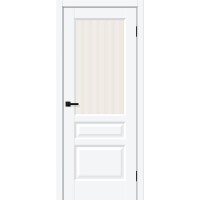 Неоклассик-35 цвет White Silk, стекло Magic Moru, покрытие ПЭТ, размер 200*80 см.