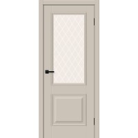 Классик-13 цвет Cream Silk, стекло White Сrystal, покрытие ПЭТ, размер 200*80 см.