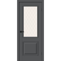 Классик-13 цвет Stormy Silk, стекло White Сrystal, покрытие ПЭТ, размер 200*80 см.