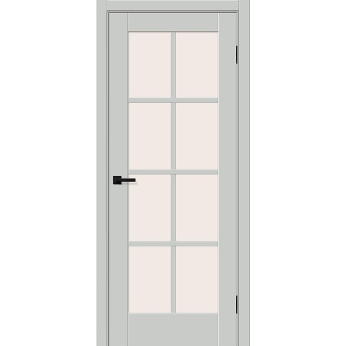 Прима-11.1 цвет Grey Silk, стекло Magic Fog, покрытие ПЭТ, размер 200*80 см.