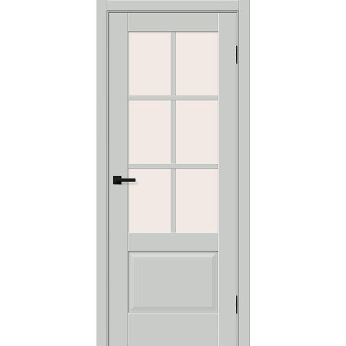 Прима-13.0.1 цвет Grey Silk, стекло Magic Fog, покрытие ПЭТ, размер 200*80 см.