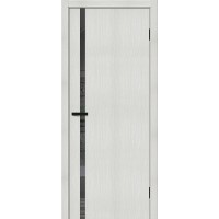 Браво-1.55 цвет Bianco Veralinga, стекло Mirox Grey, покрытие Эко-шпон, размер 200*80 см.