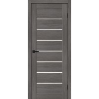 Браво-22 цвет Grey Melinga, стекло Magic Fog, покрытие Эко-шпон, размер 200*80 см.