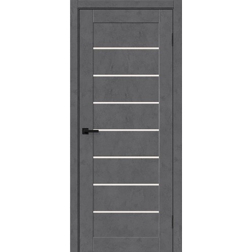 Браво-22 цвет Slate Art, стекло Magic Fog, покрытие Эко-шпон, размер 200*80 см.