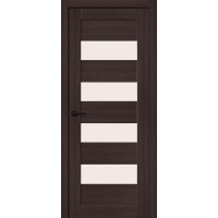 Браво-23 цвет Wenge Melinga, стекло Magic Fog, покрытие Эко-шпон, размер 200*80 см.