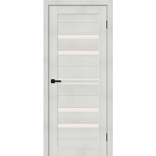 Браво-30 цвет Bianco Melinga, стекло Magic Fog, покрытие Эко-шпон, размер 200*80 см.