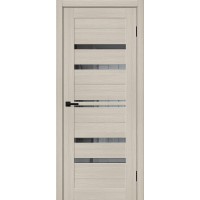 Браво-30 цвет Cream Melinga, стекло Mirox Grey, покрытие Эко-шпон, размер 200*80 см.