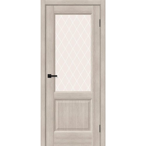 Неоклассик-33 цвет Cappuccino Melinga, стекло White Сrystal, покрытие Эко-шпон, размер 200*80 см.