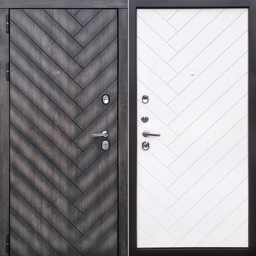 Канада Дуб серый/Дуб беловежский 205*86 левая