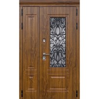 Амина нестандарт Золотой дуб/Винорит белый 205*120 левая