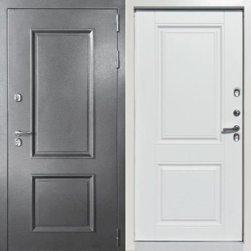 Термолюкс Серебро/Винорит белый 205*96 правая