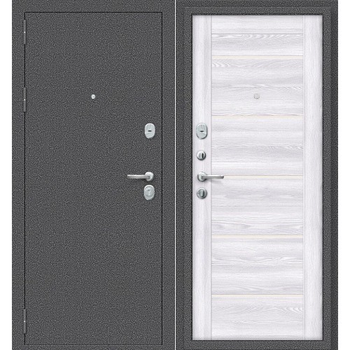 Тайга-9 Антик Серебряный/Царга 205*86 левая