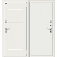 Аура Kale Шагрень белая/Off-white 205*96 левая