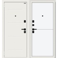 Аура/SBlack Шагрень белая/White Silk 205*86 левая