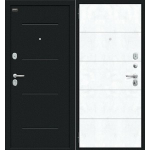 Граффити-1 Инсайд Букле черное/Snow Art 205*86 левая