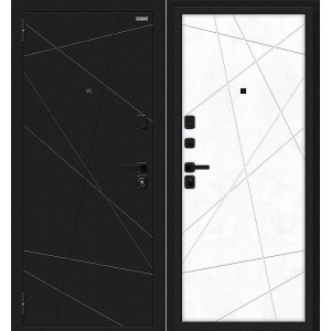 Граффити-5/SBlack Букле черное/Snow Art 205*86 левая