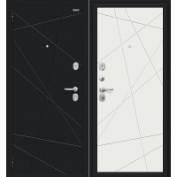 Граффити-5 Букле черное/Super White 205*86 левая