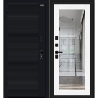 Джет-3 (RBE) Total Black/Snow Melinga 205*96 левая