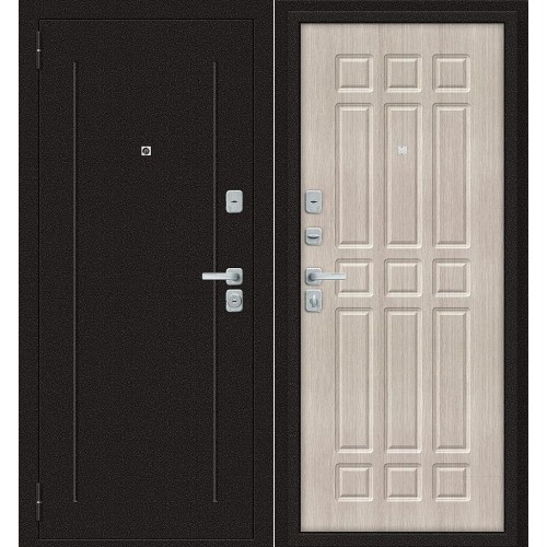 Любо Мини/BChrome Антик Медный/Cappuccino Melinga 190*86 левая