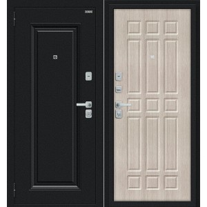 Мило МФ/BChrome Букле черное/Cappuccino Melinga 205*86 левая