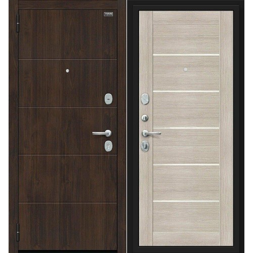 Металлическая Прайм Kale Almon/Cappuccino Veralinga 205*86 левая