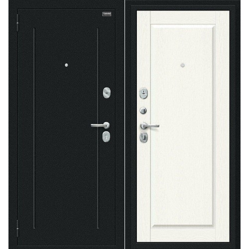 Сьют Kale Букле черное/White Wood 205*86 левая