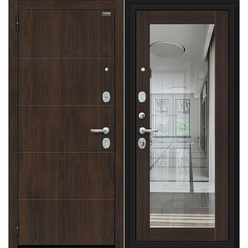 Металлическая Флэт Kale Almon/Wenge Veralinga 205*86 правая